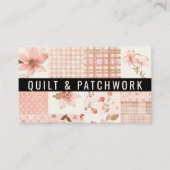 Carte De Visite Couverture en patchwork de pêche Vêtements faits m (Devant)