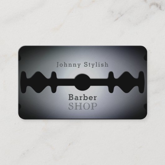 Carte De Visite Couverture inspirée du magasin de barils de lames (Devant)