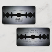 Carte De Visite Couverture inspirée du magasin de barils de lames (Devant / Derrière)