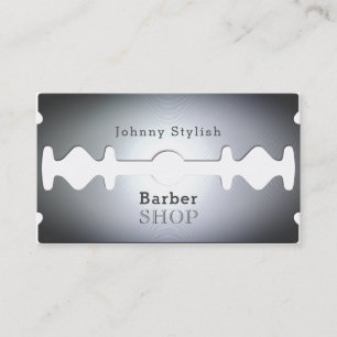 Carte De Visite Couverture inspirée du magasin de coiffure à lam