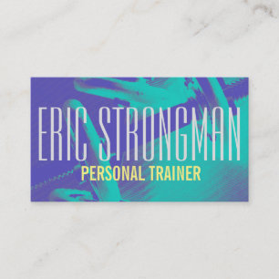Carte De Visite Couverture personnelle de style de gymnase