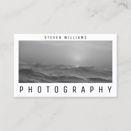 Carte De Visite Couverture photo encadrée (Devant)