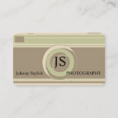 Carte De Visite Couverture rustique professionnelle de (Devant)