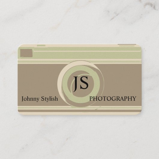 Carte De Visite Couverture rustique professionnelle de (Devant)