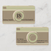 Carte De Visite Couverture rustique professionnelle de (Devant / Derrière)