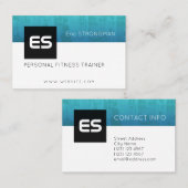 Carte De Visite Couverture sociale moderne de style de médias (Devant / Derrière)