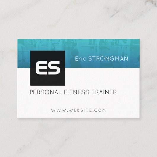 Carte De Visite Couverture sociale moderne de style de médias (Devant)