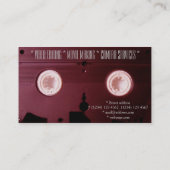 Carte De Visite Couverture vidéo à cassette VHS (Dos)
