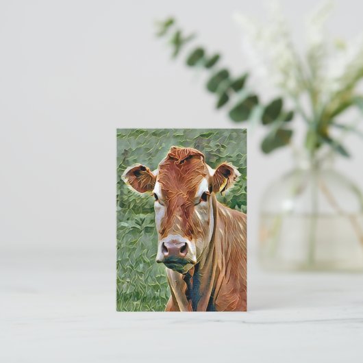 Carte De Visite COW Cute (Debout devant)