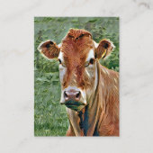Carte De Visite COW Cute (Devant)