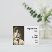 Carte De Visite Cow-girl (Debout devant)