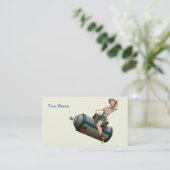 Carte De Visite Cow-girl V2 de vol (Debout devant)