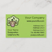 Carte De Visite Cow Methane (Devant)