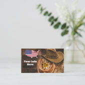 Carte De Visite Cowboy (Debout devant)