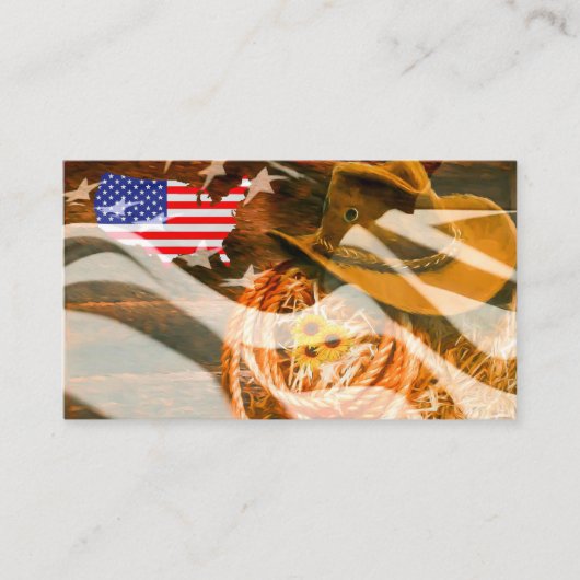 Carte De Visite Cowboy (Devant)
