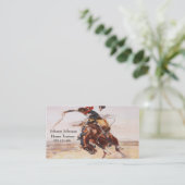 Carte De Visite Cowboy occidental sur le modèle s'opposant de (Debout devant)
