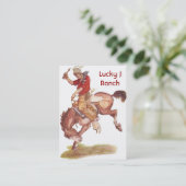 Carte De Visite Cowboy vintage (Debout devant)