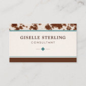 Carte De Visite Cowgirl Western (Devant)