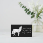 Carte De Visite Coyote Howling Thunder_Cove (Debout devant)