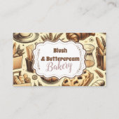 Carte De Visite Cozy Cottage Baking (Devant)