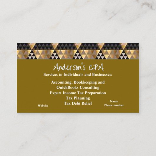 CARTE DE VISITE CPA (Dos)