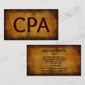 CARTE DE VISITE CPA (Devant / Derrière)