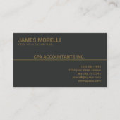 Carte De Visite CPA | Expert comptable (Devant)