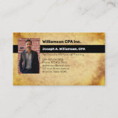 Carte De Visite CPA | Expert comptable fiscal (Devant)