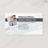 Carte De Visite CPA | Expert comptable fiscal (Devant)