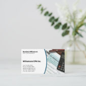 Carte De Visite CPA | Expert comptable fiscal (Debout devant)
