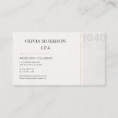 Carte De Visite CPA Professionnel (Devant)