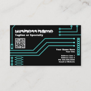 Carte De Visite cpu v.3 avec code qr