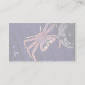 Carte De Visite Crabe de Tanner (Dos)
