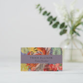 Carte De Visite Crabe Plage Nautique Art de la mer (Debout devant)