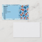 Carte De Visite Crabes (Devant / Derrière)