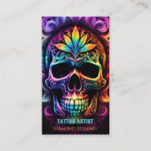 Carte de visite crâne (Devant)