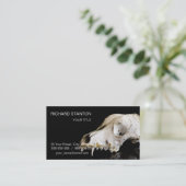 Carte De Visite Crâne animal (Debout devant)