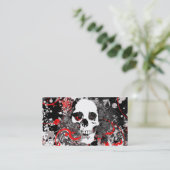 Carte De Visite crâne de haute fidélité (Debout devant)