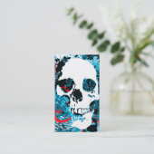 Carte De Visite crâne de haute fidélité (Debout devant)