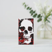 Carte De Visite crâne de haute fidélité (Debout devant)