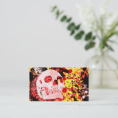 Carte De Visite crâne de haute fidélité (Debout devant)