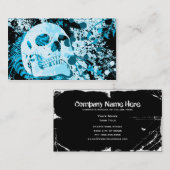 Carte De Visite crâne de haute fidélité (Devant / Derrière)