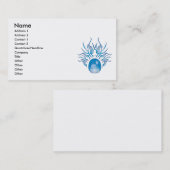 Carte De Visite Crâne de nutrition (Devant / Derrière)