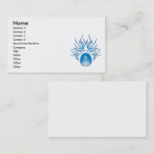 Carte De Visite Crâne de tennis (Devant / Derrière)