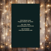 Carte De Visite Crâne de vache rustique Boho floral Ouest