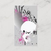 Carte De Visite crâne de vol (Devant)