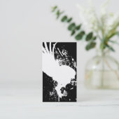 Carte De Visite crâne de vol (Debout devant)