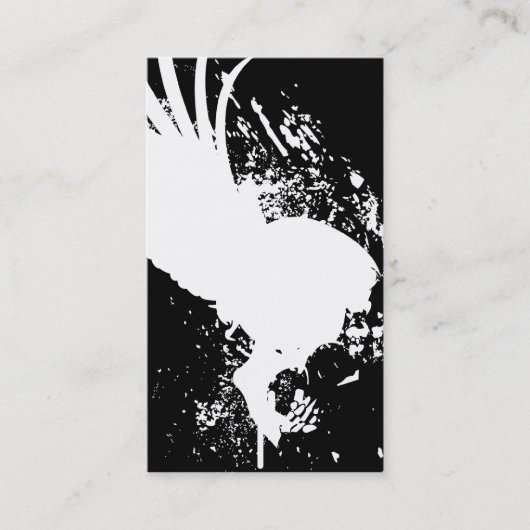 Carte De Visite crâne de vol (Devant)