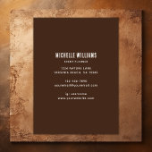 Carte De Visite Crâne et fleurs de vache taureau rustique Boho Oue