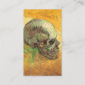 Carte De Visite Crâne par Vincent van Gogh (Dos)